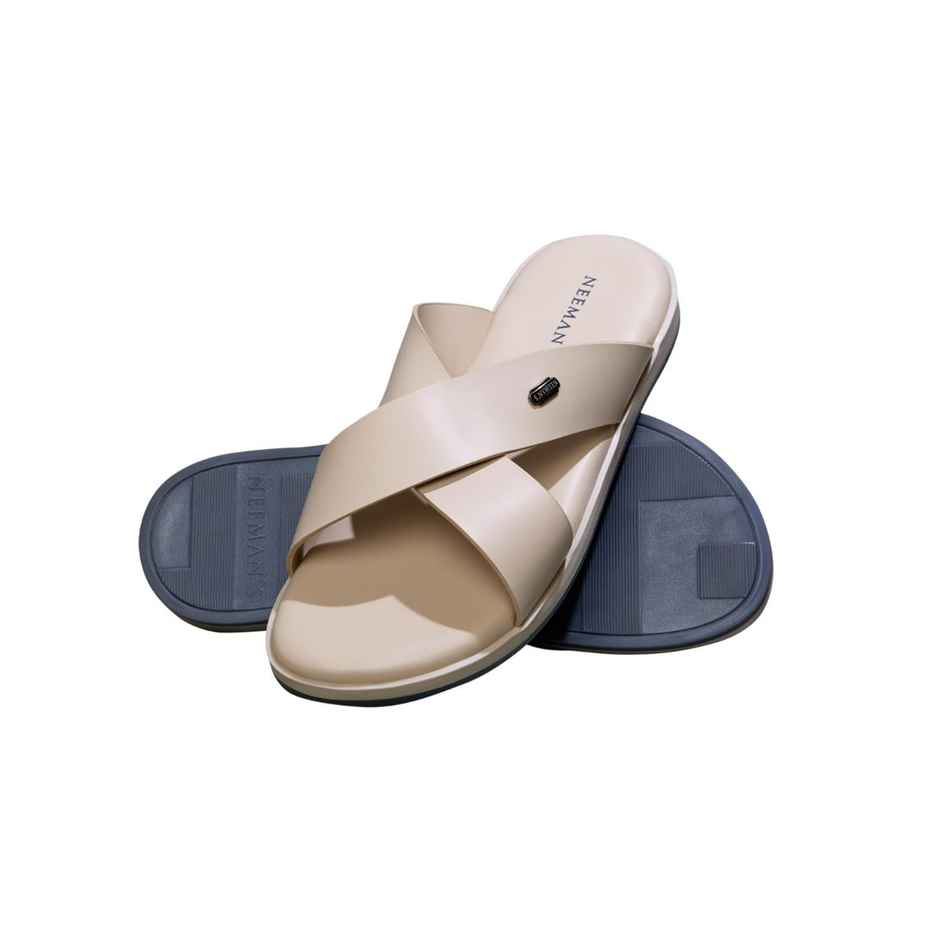 Neeman's Men's The Minimals Flips | Ivory - UK 10