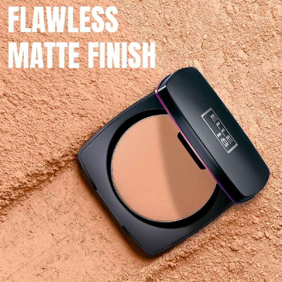 Elle 18 Lasting Glow Compact | 9 Hrs Oil-Free | Vitamin E and C | Matte Finish | Marble