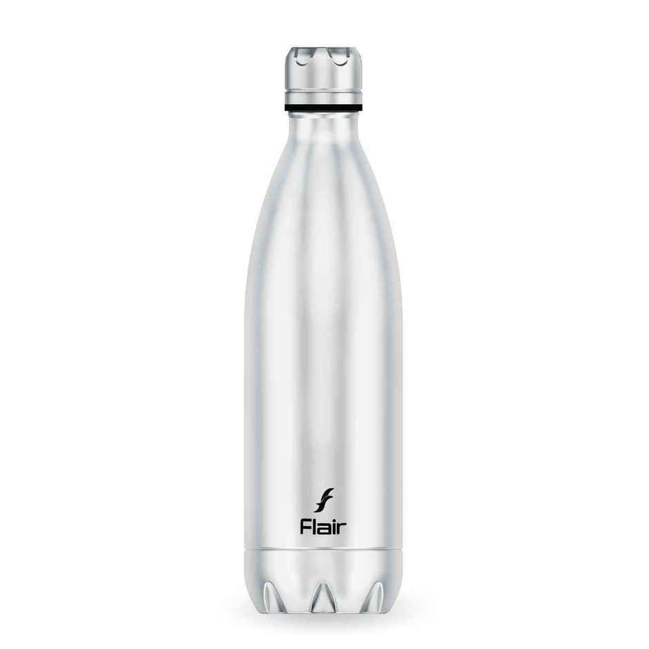 Flair Triumph Vaccum Stainless Steel Water Bottle 709 ml | Silver