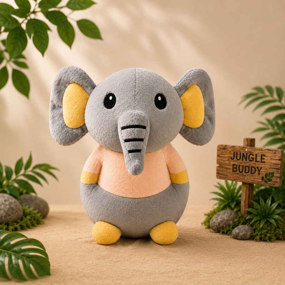 Zoowee Gentle T-shirt Elephant Soft Toy | 22 cm