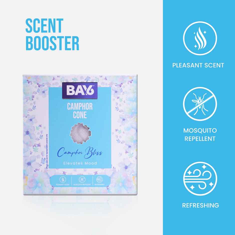 BAY6 Camphor Pocket - Original - Refreshing Scent & Mosquito Repellent