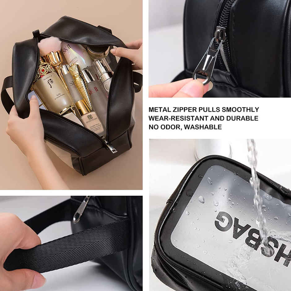Zedak Makeup Travel Pouch | Black