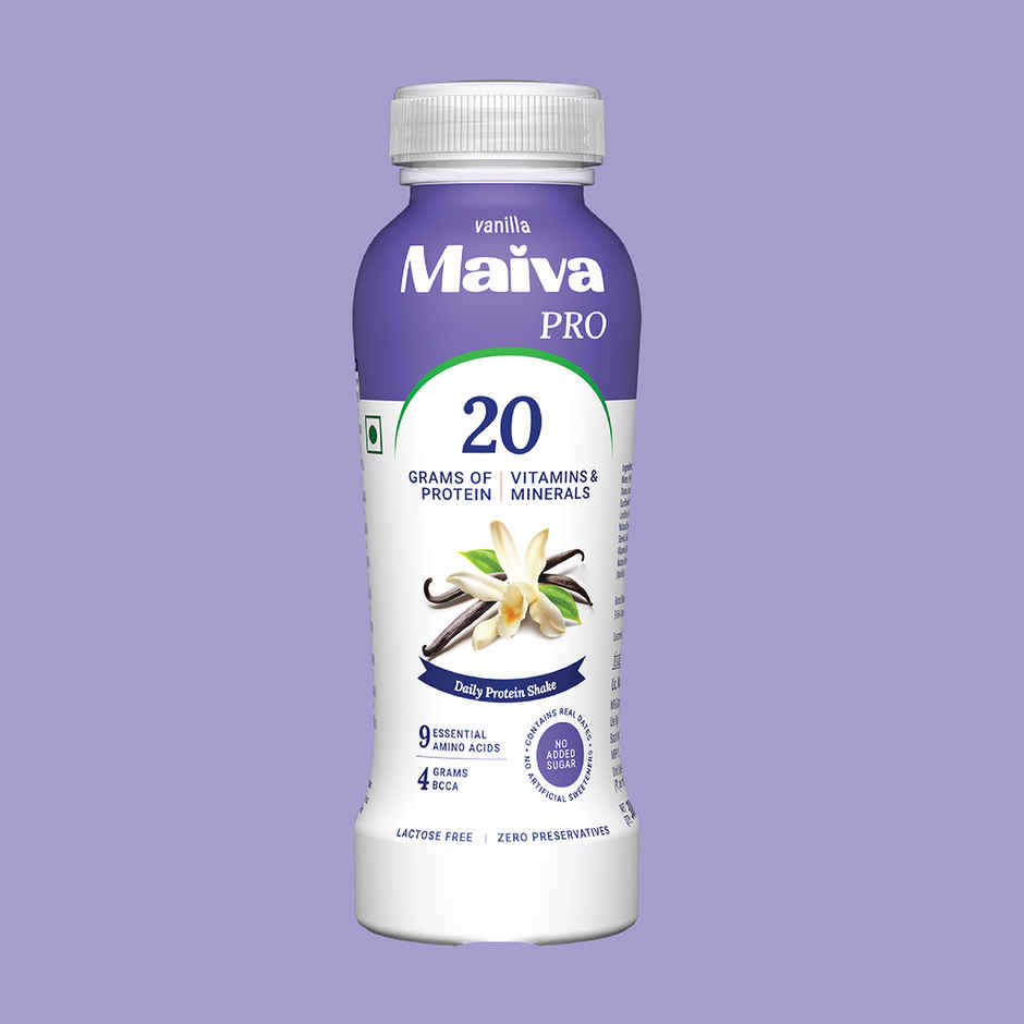 Maiva Pro Vanilla 20g Plant Protein 20 Multivitamin VEGan Shake