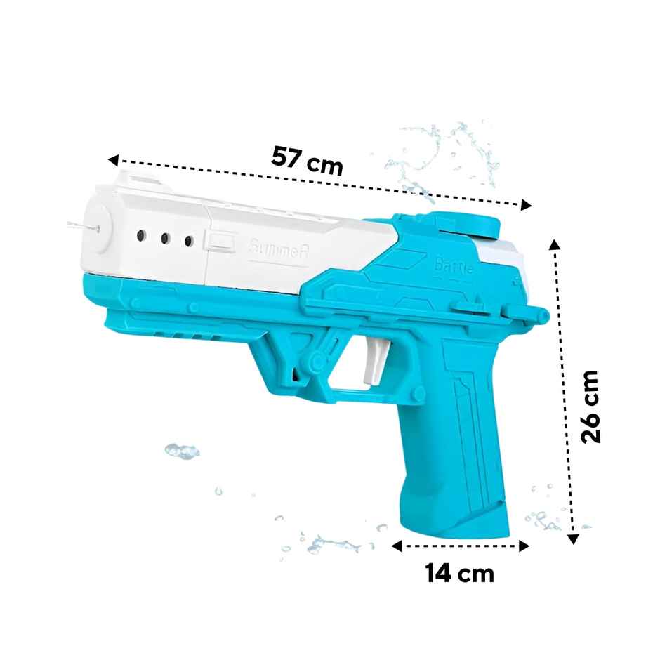 Toyshine Rechargeable Holi Water Gun | 60 ML Tank | Outdoor Fun For Kids