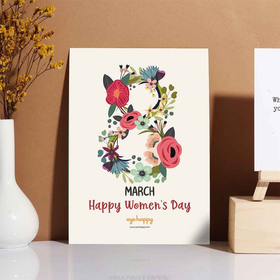 Oye Happy Happy Women's Day | Single Card