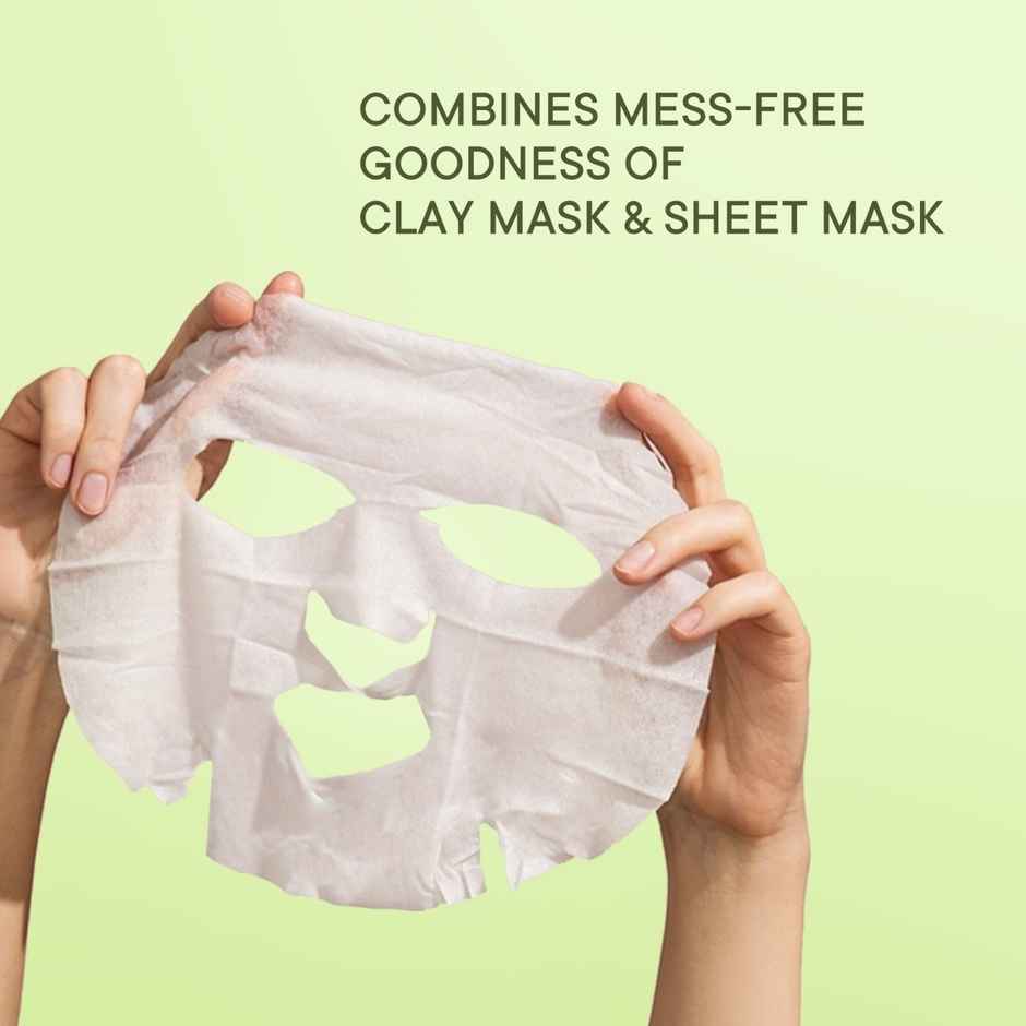 Quench Korean Mud Dipping Face Sheet Mask with Cica & Korean Ginseng for Pore Tightening