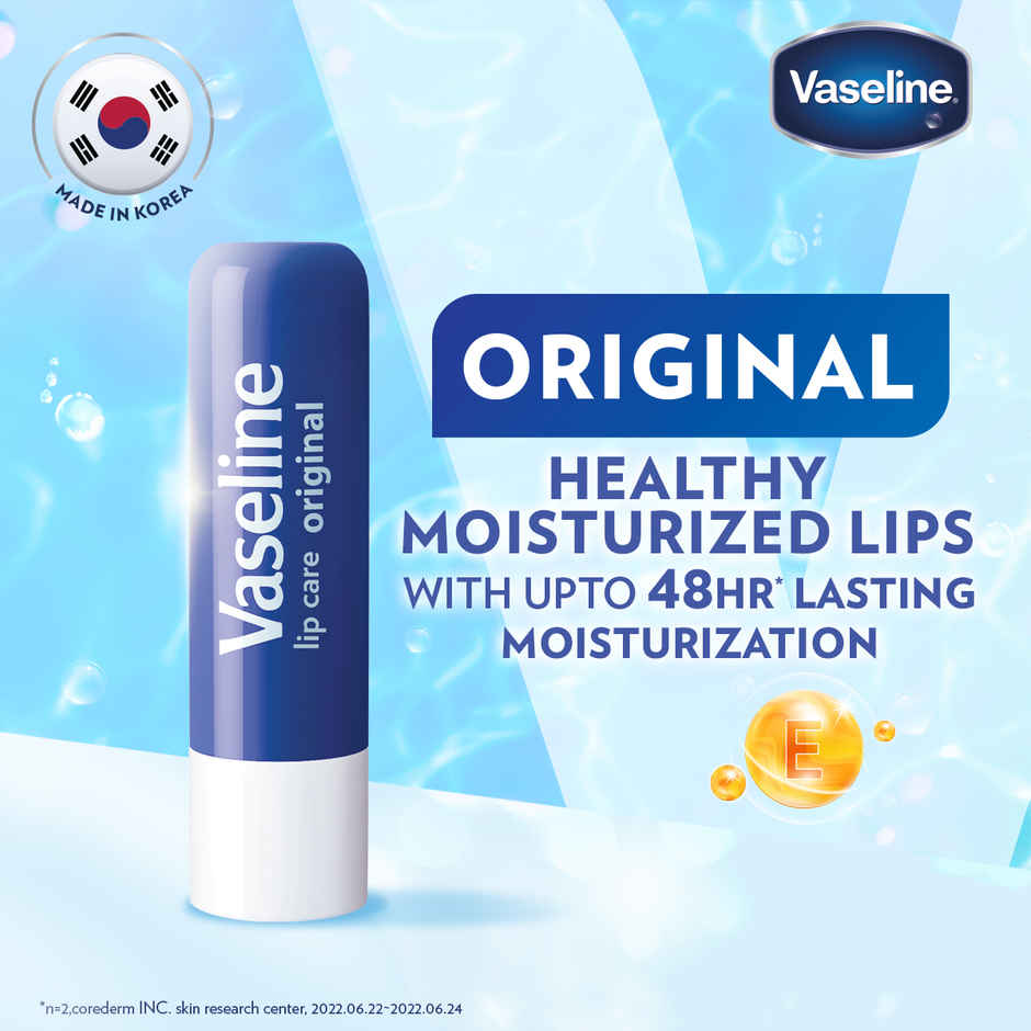 Vaseline Lip Care Original Lip Balm with Petroleum Jelly & Vitamin E