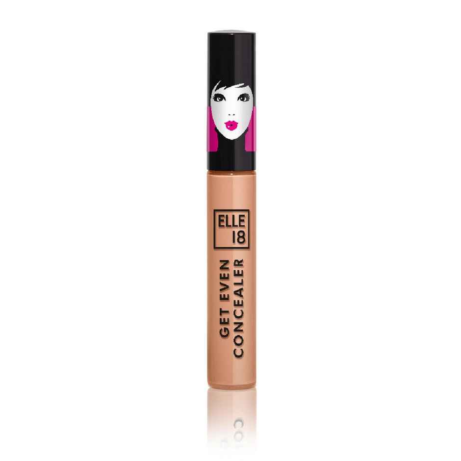 Elle 18 Get Even Concealer | Shell | Buildable Coverage For Dark Spots & Fine Lines