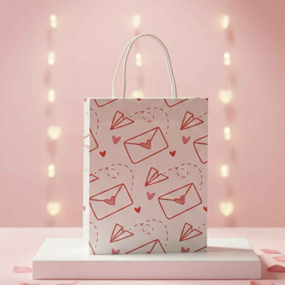 Letter with Love Gift Bag | 16 x 12 inch | Mad Over Prints