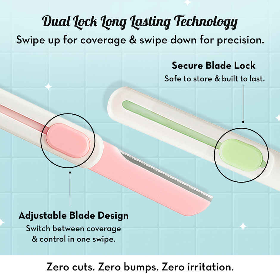 Plush Swipe Face Razor