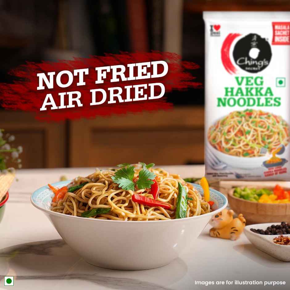 Ching's Secret Hakka Noodles with Masala, Not Fried, Air Dried Combo
