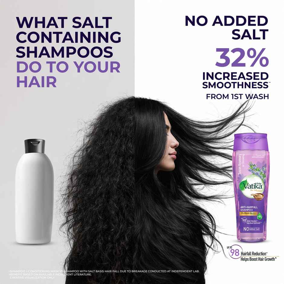 Dabur Vatika Bio Infusions Anti-hairfall Shampoo
