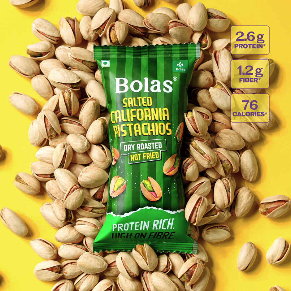 Bolas Salted Pistachios | Roasted & Salted Nuts