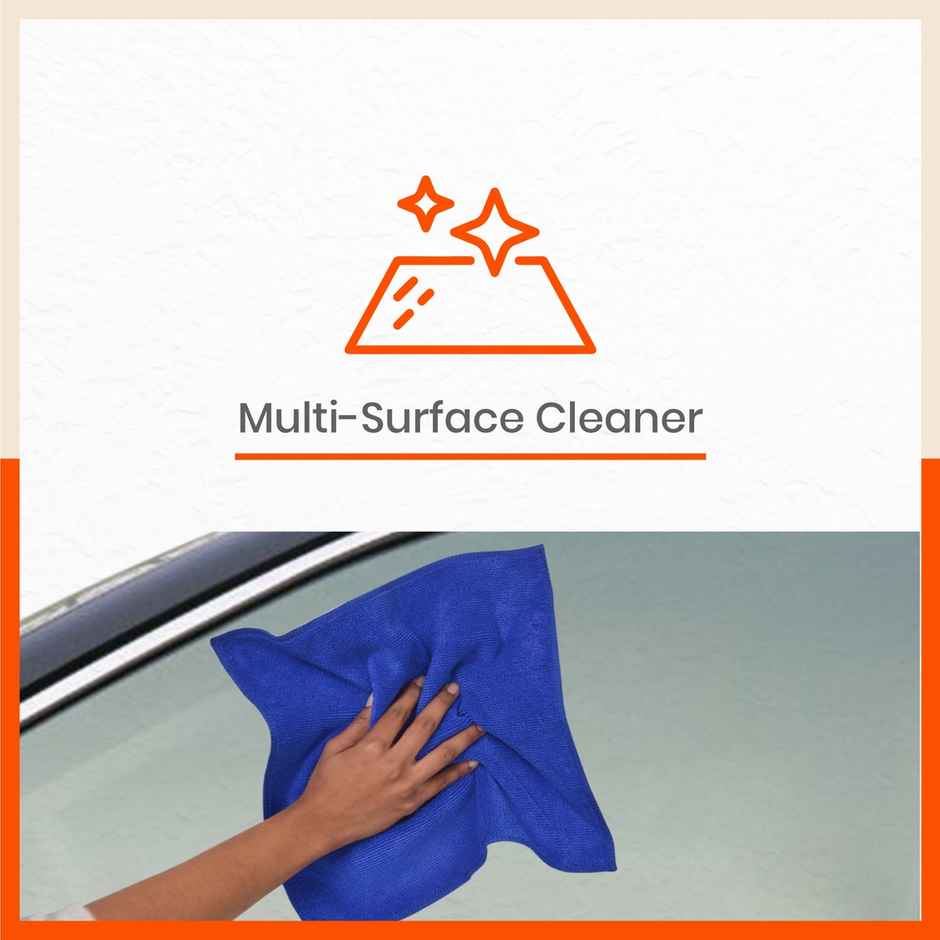 Bathla Micro Fiber Cleaning Cloth - Pack of 2 | Multipurpose | Assorted
