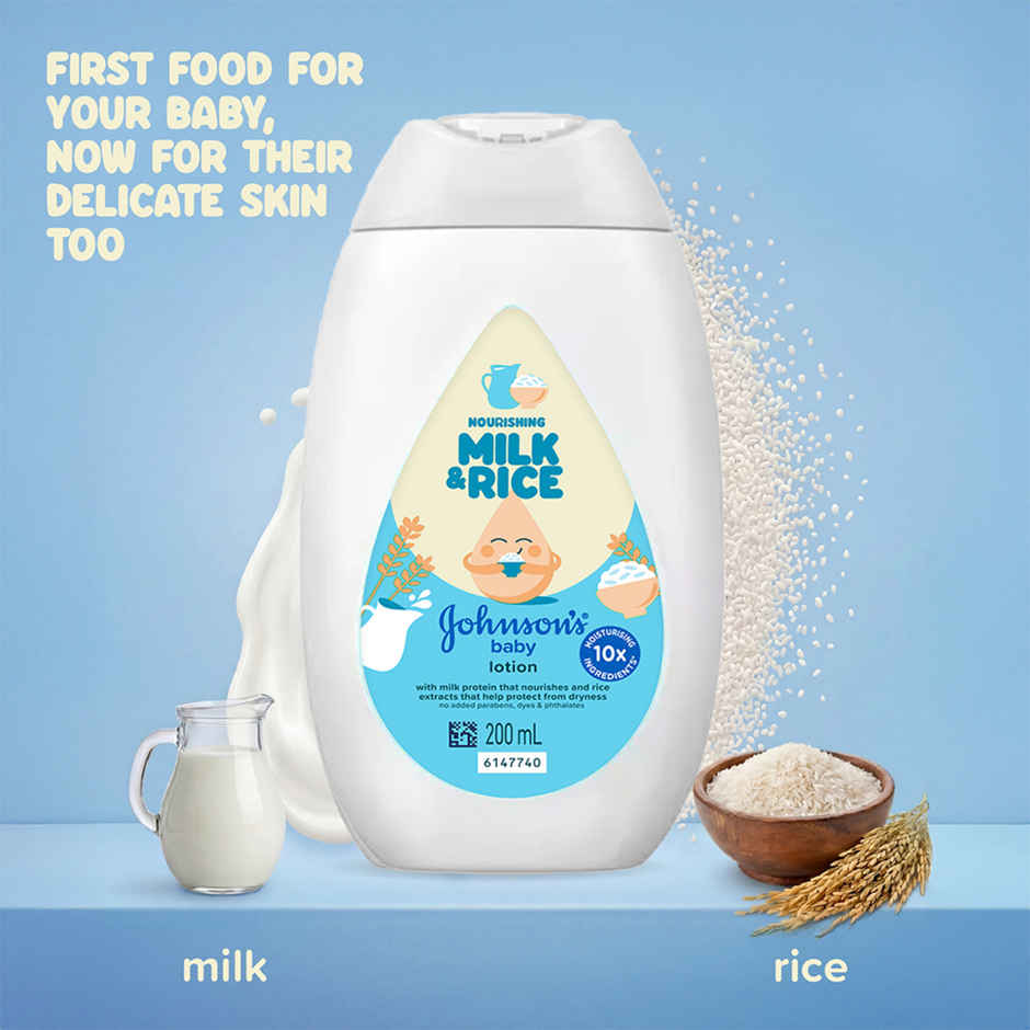 Johnson's Milk + Rice Lotion