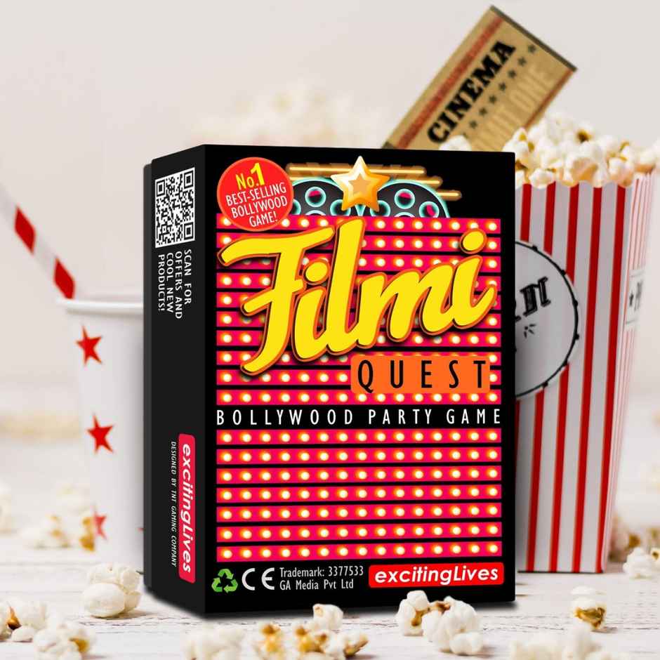 Exciting Lives Filmi Quest Bollywood Party Game