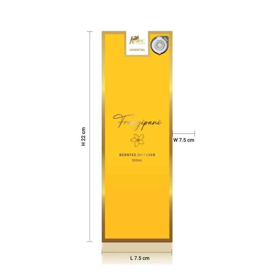Pan Aromas Oriental Scented Reed Diffuser | Frangipani