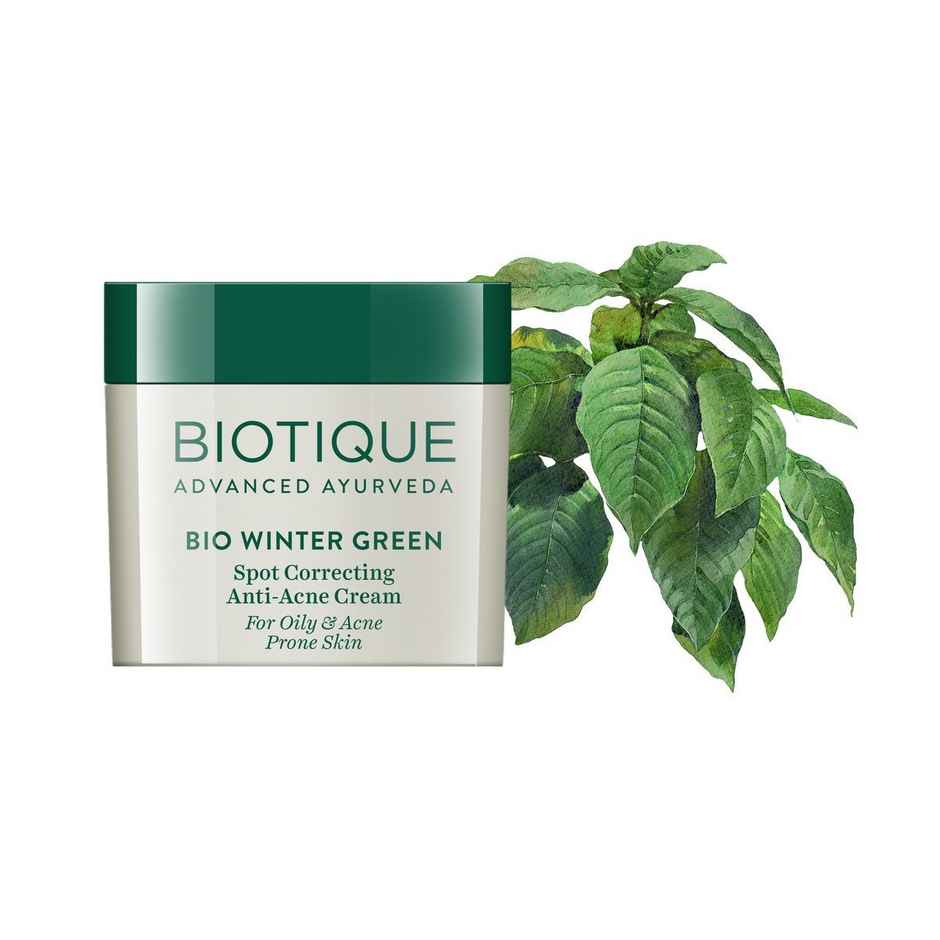 Biotique Winter Green Acne Control Spot Correction Cream