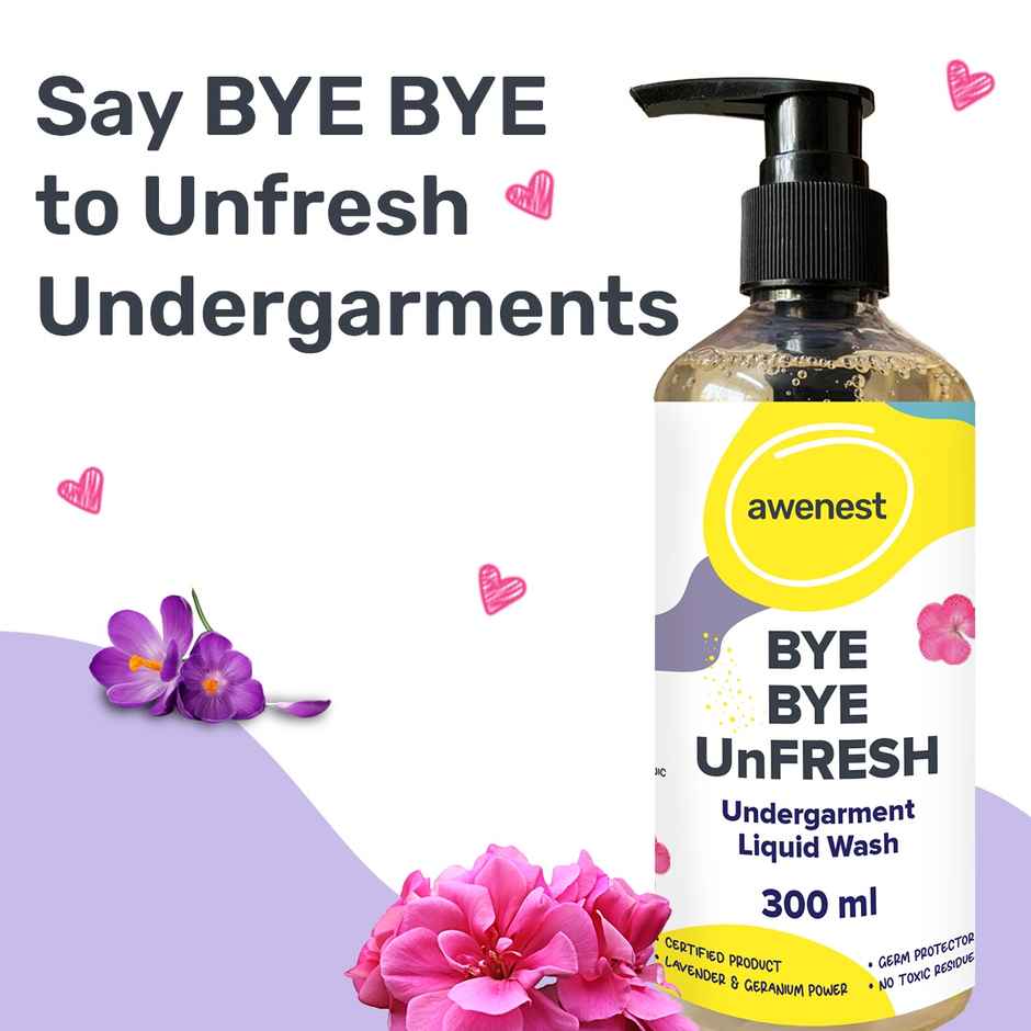 Awenest Bye-Bye Unfresh Undergarment Detergent Liquid