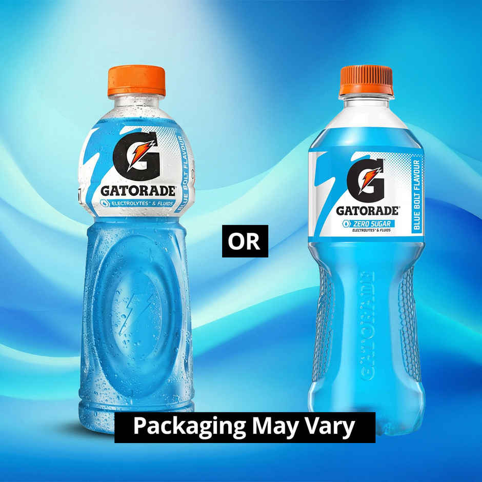 Gatorade Blue Bolt Zero Sugar Energy Drink Combo