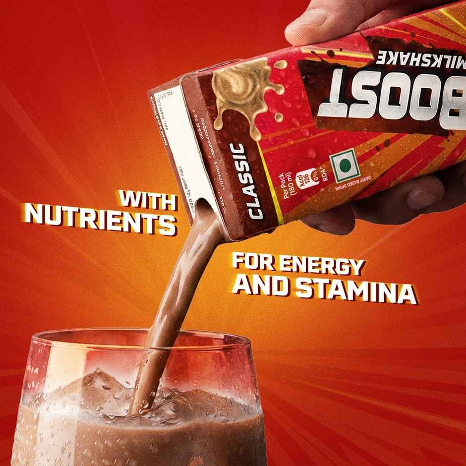Boost Chocolate Milkshake Combo 