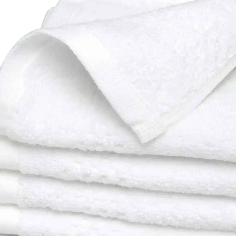 Bianca Ultra Soft Zero Twist 100% Cotton Towel | Aerocore Tech | Set of 4 | Solid | White
