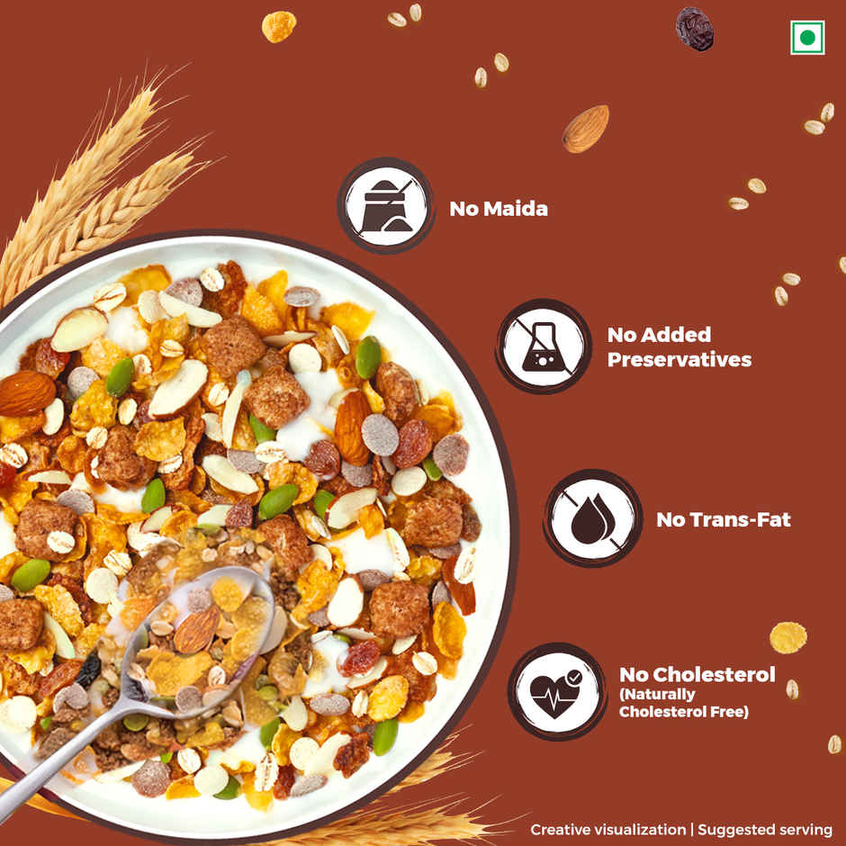 Kellogg's Muesli Nuts and Seeds Crunch | 12-in-1 Power Breakfast