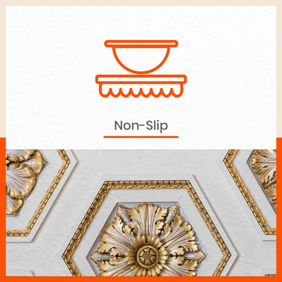 Bathla Table Placemats & Coasters - Set of 6 | Washable, Water-Proof, Heat Resistant | Imperial