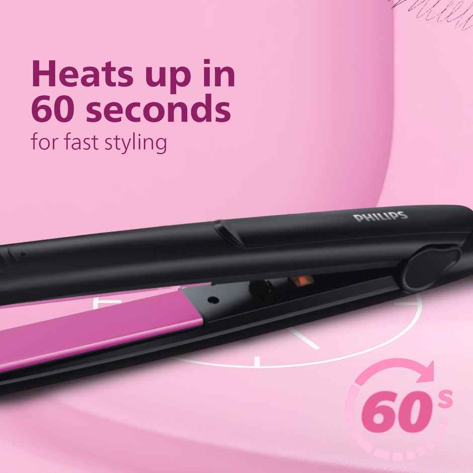 Philips India's No.1 Hair Styling Brand Selfie Hair Straightener | HP8302/06