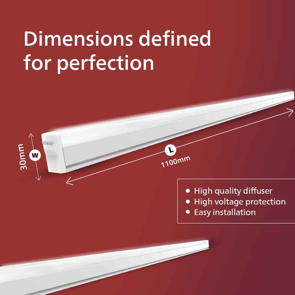 Philips 20 W LED Tubelight - White | 6500 K (113 cm length) Combo