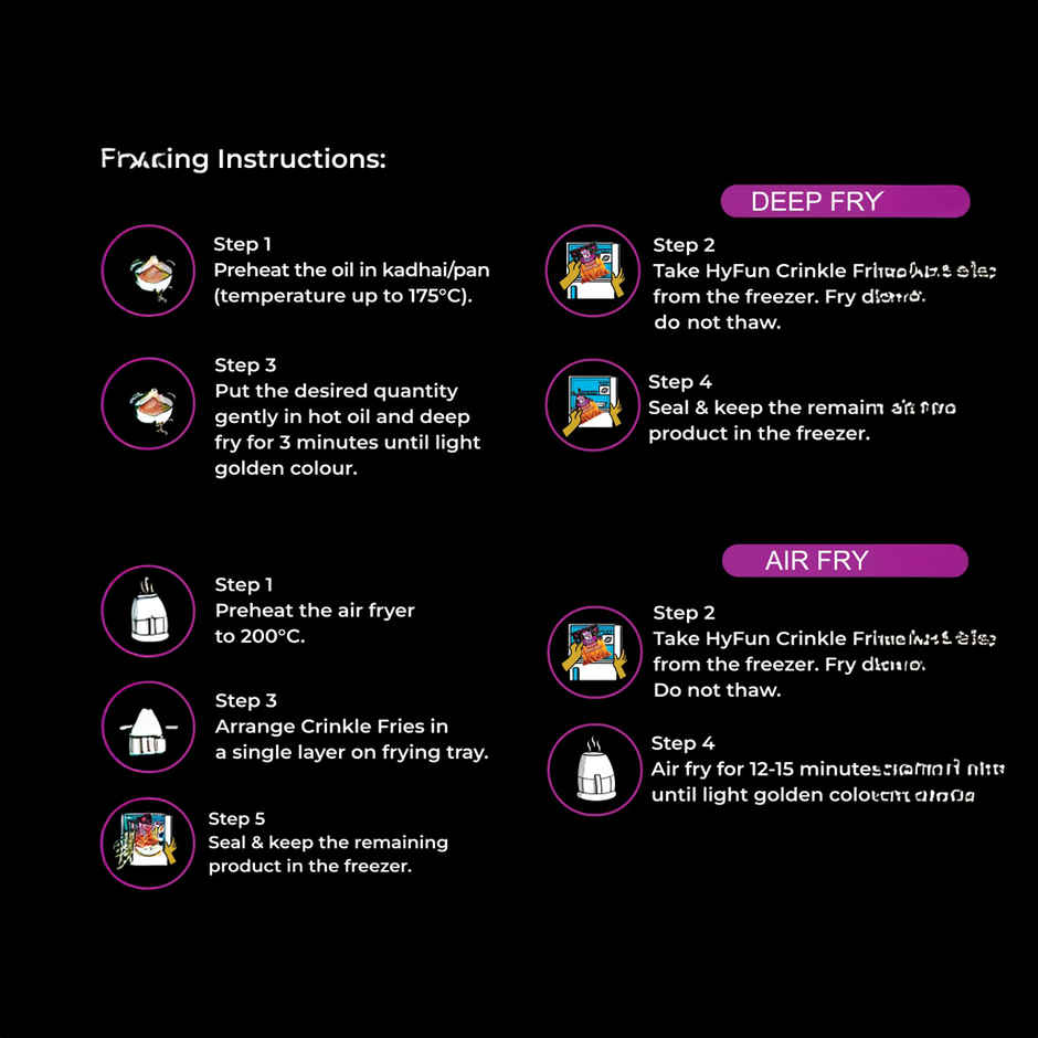 Hyfun Crinkle Fries | Crispy & Fun