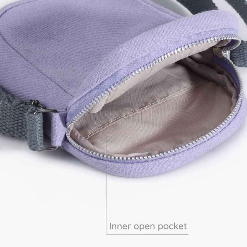 Ecoright Unisex Graphic Cotton 1.5 L Phone Bag | Meowment - One Size