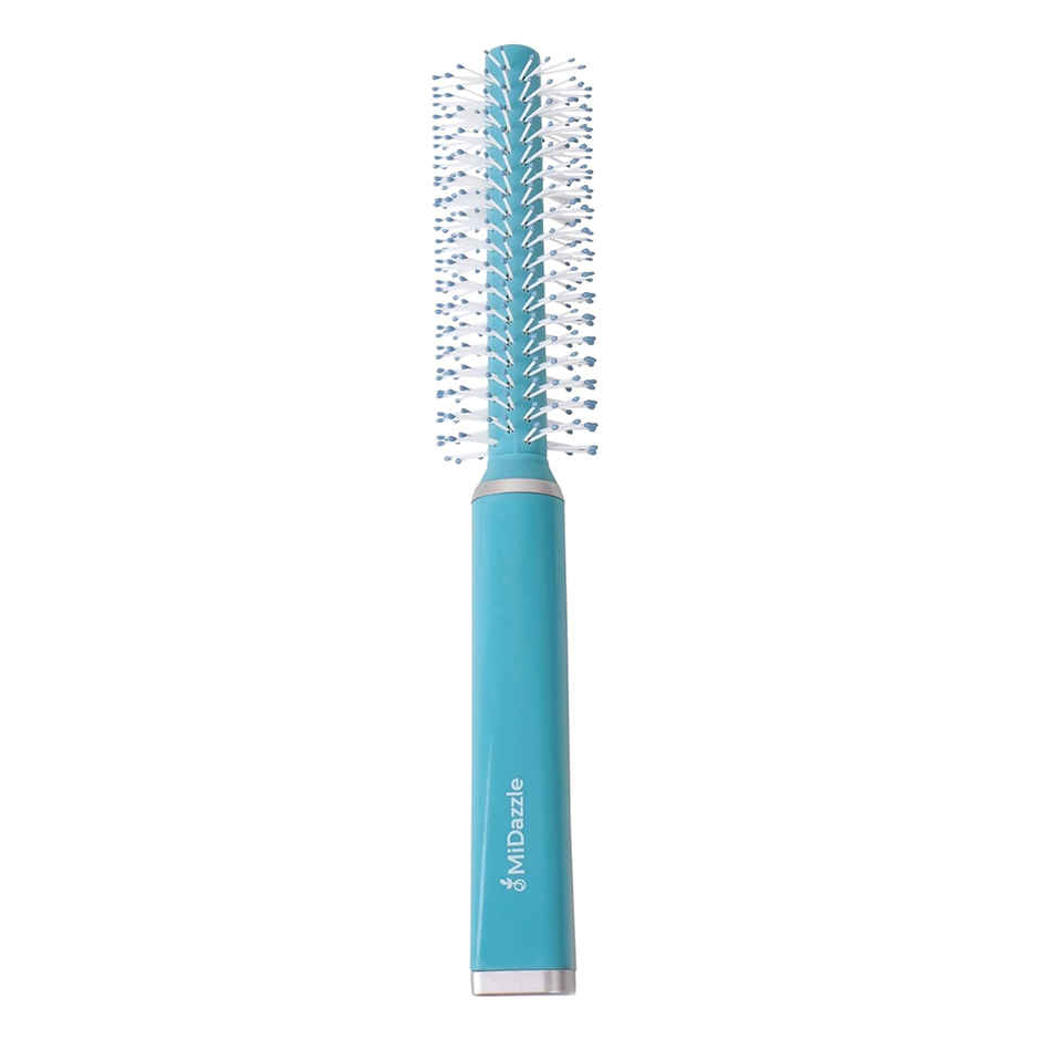 MiDazzle Premium Round Blue Hair Brush - M199 MIHB0029