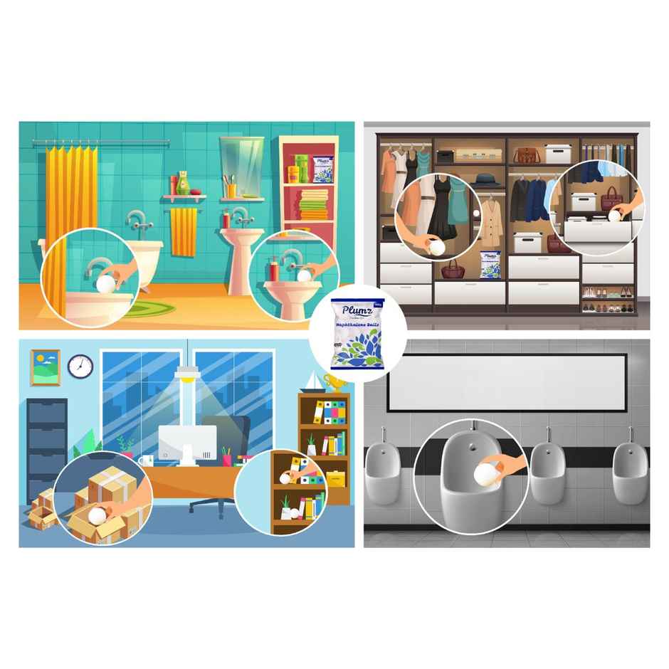 Plumz Naphthalene Balls