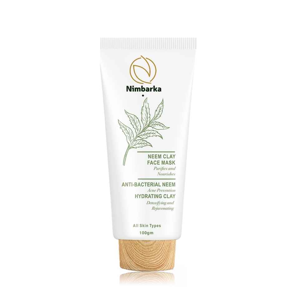 Nimbarka Neem Clay Face Mask Deep Cleansing & Hydrating Formula For Flawless Skin