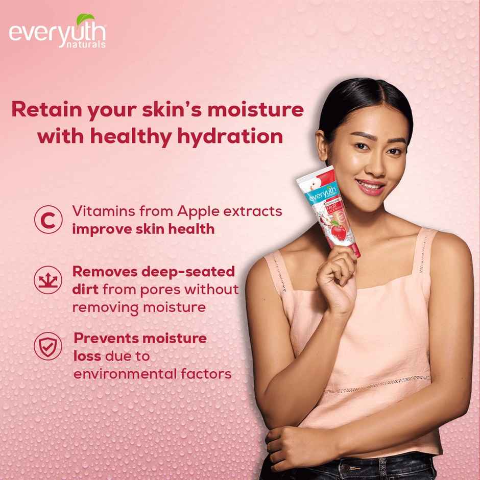 Everyuth Naturals Moisturizing Fruit Face Wash With Apple Extracts