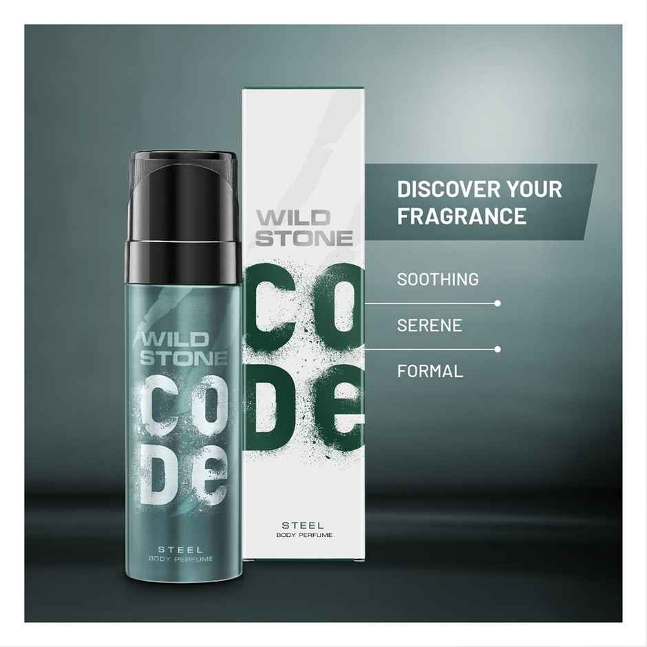Wild Stone Code Steel Body Perfume