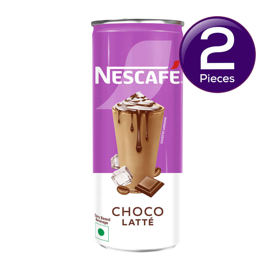 Nescafe Cafe Style Choco Latte Cold Coffee Combo