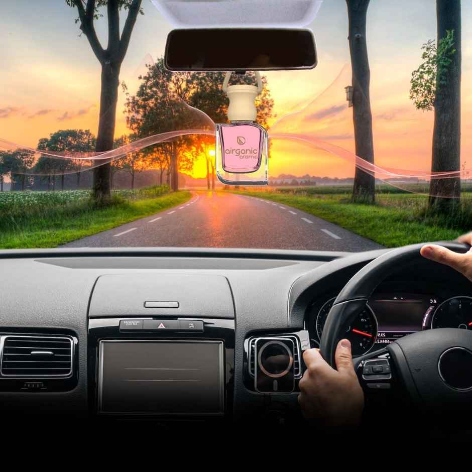 Airganic Swing Prime Combo - Musk, Cool Water & Sandalwood Car Perfume Pods | Natural Oils