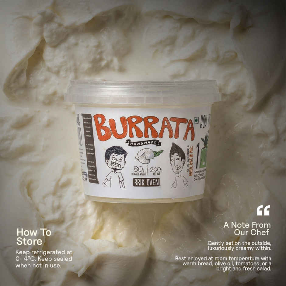 Brik Oven Buratta Cheese