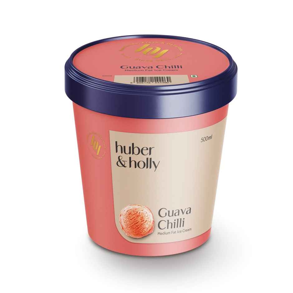 Huber & Holly Guava Chilli Ice Cream Tub
