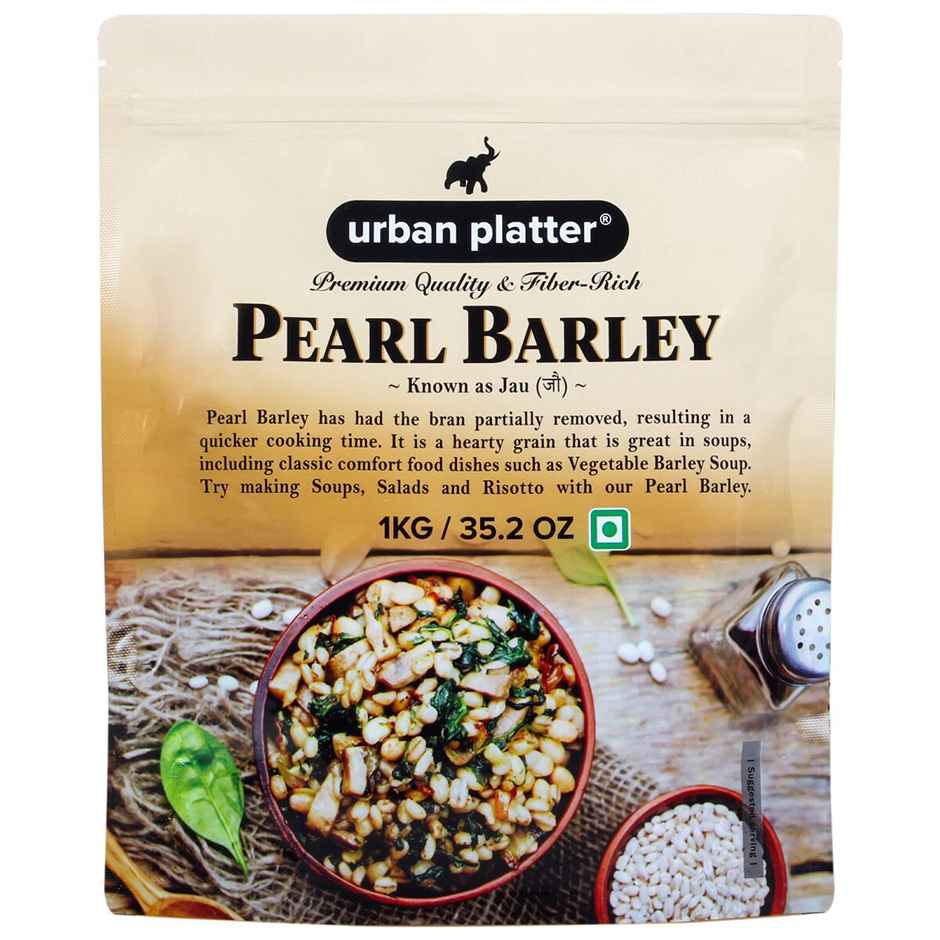 Urban Platter Pearl Barley Jau All Natural and Fiber-Rich