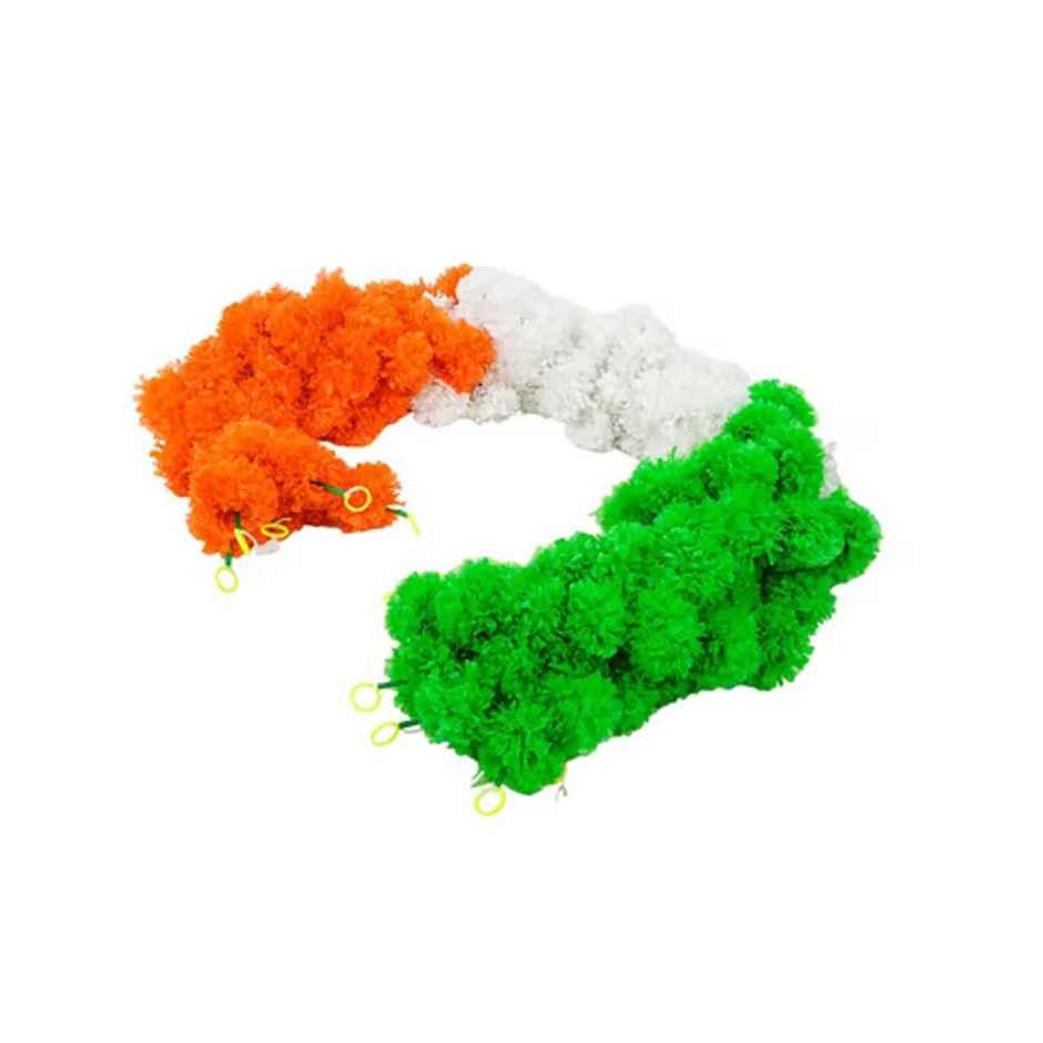 Indian Tricolour Garland Set | Pack of 2 | Tiyu Traditions