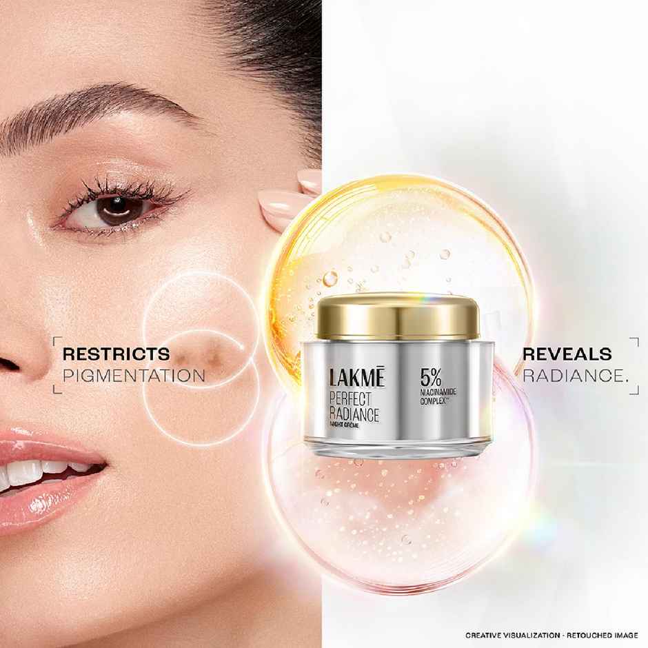 Lakme Perfect Radiance Night Cream  With Niacinamide