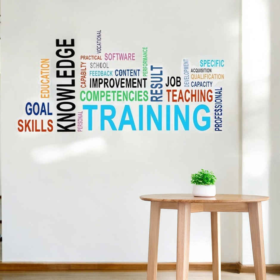 Wollzo 100 cm Office Quotes Removable Sticker