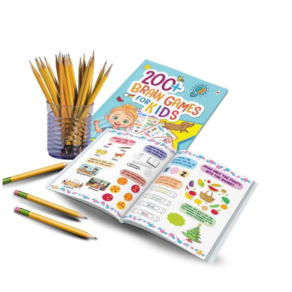 Brain Boosting Activity Book for Kids - 200+ Activities for Age 3+ - Kids Activity Book