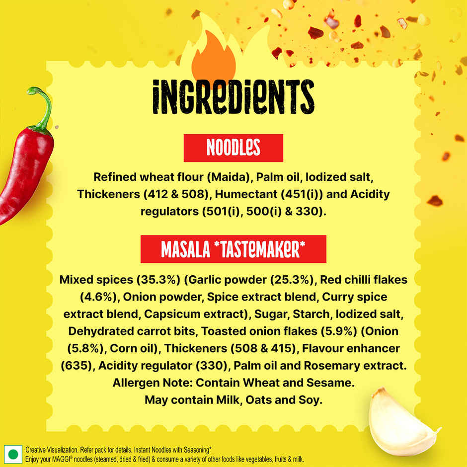 Maggi Spicy Garlic Instant Cuppa Noodles