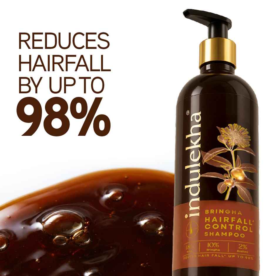 Indulekha Bringha Shampoo | Proprietary Ayurvedic Medicine For Hair Fall