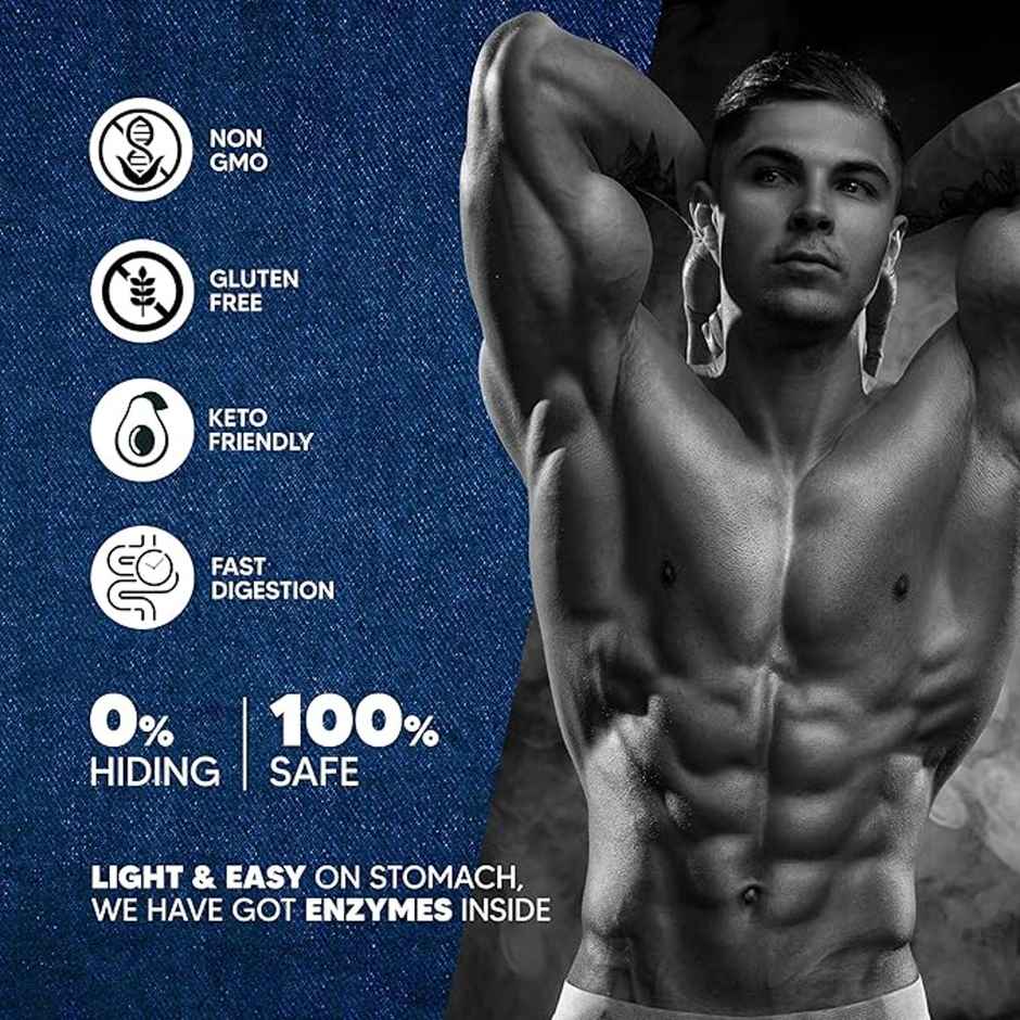 AS-IT-IS Nutrition ATOM Nitro Whey with Creatine I 33g Protein, Double Rich Chocolate