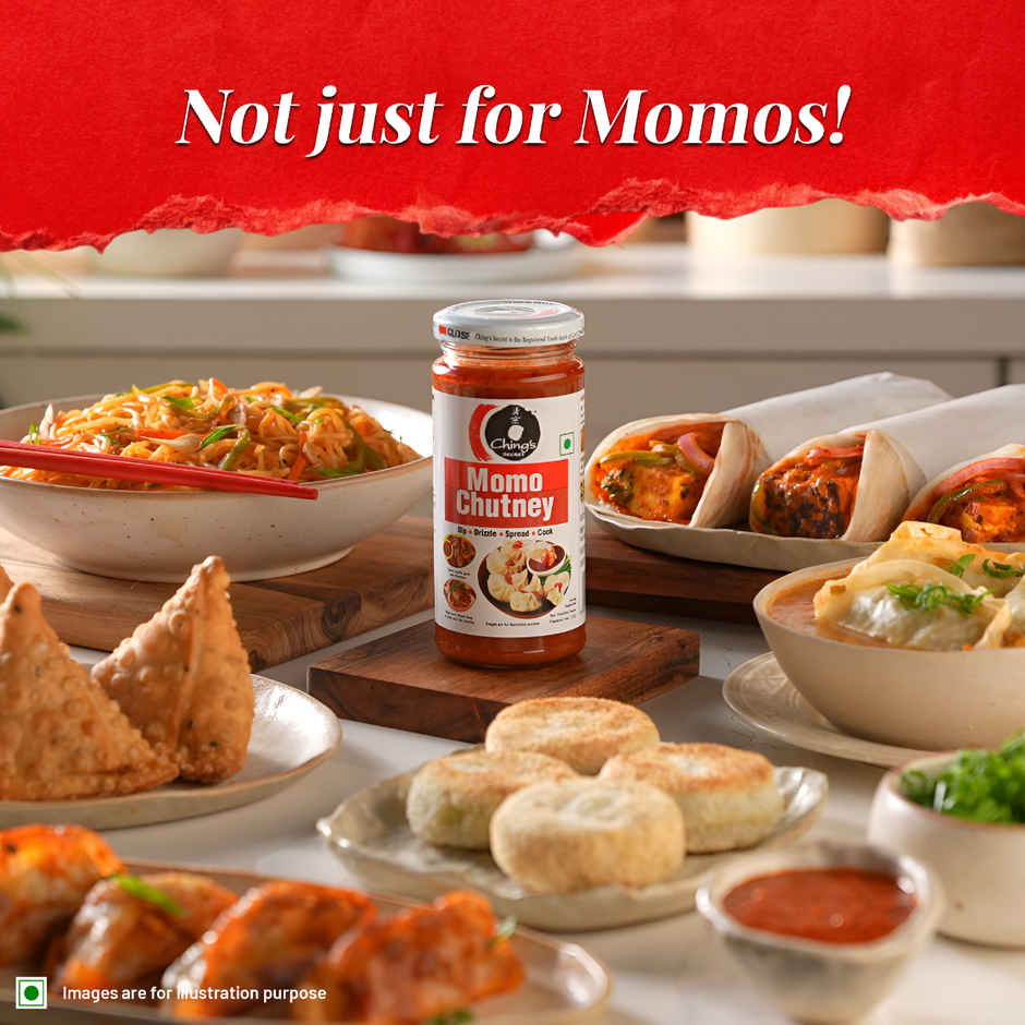 Ching's Momo Chutney, Super Versatile Authentic Street-Style, Tangy, Spicy & Zingy